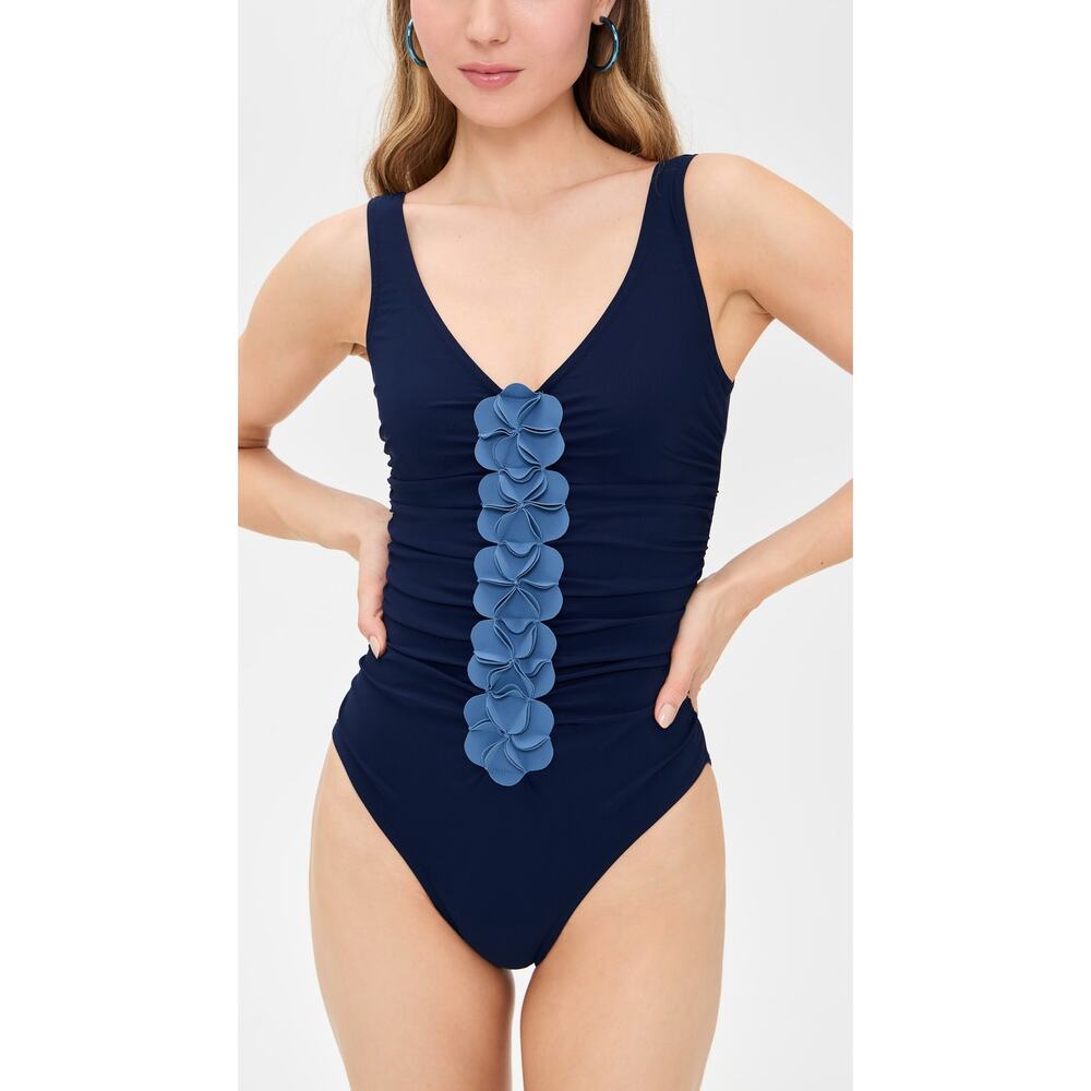 KARLA COLLETTO  magnolia v-neck tank one piece